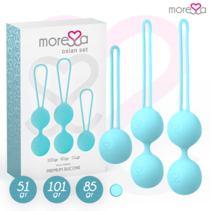 MORESSA – SET OSIAN PREMIUM IN SILICONE TURCHESE