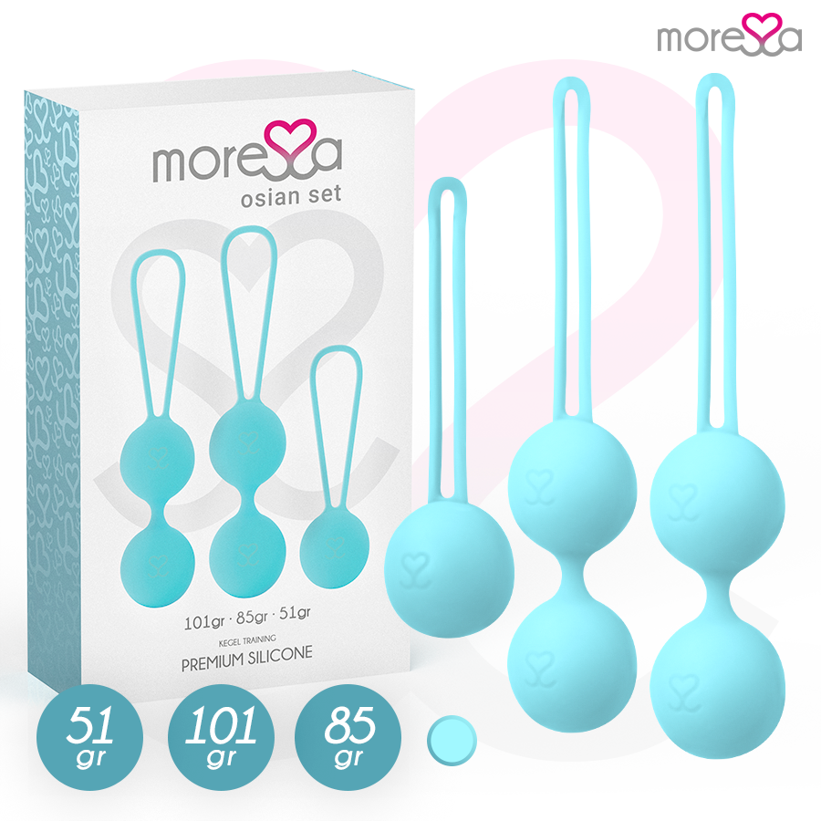 MORESSA – SET OSIAN PREMIUM IN SILICONE TURCHESE