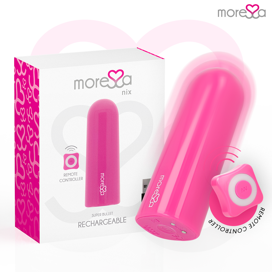 MORESSA – TELECOMANDO VIBRATORE NIX ROSA