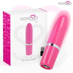 MORESSA – IVY VIBRATORE STIMOLATORE DA VIAGGIO ROSA