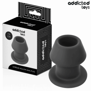 ADDICTED TOYS – EXTREME HOLLOW ANAL PLUG TAGLIA S 7,5 CM