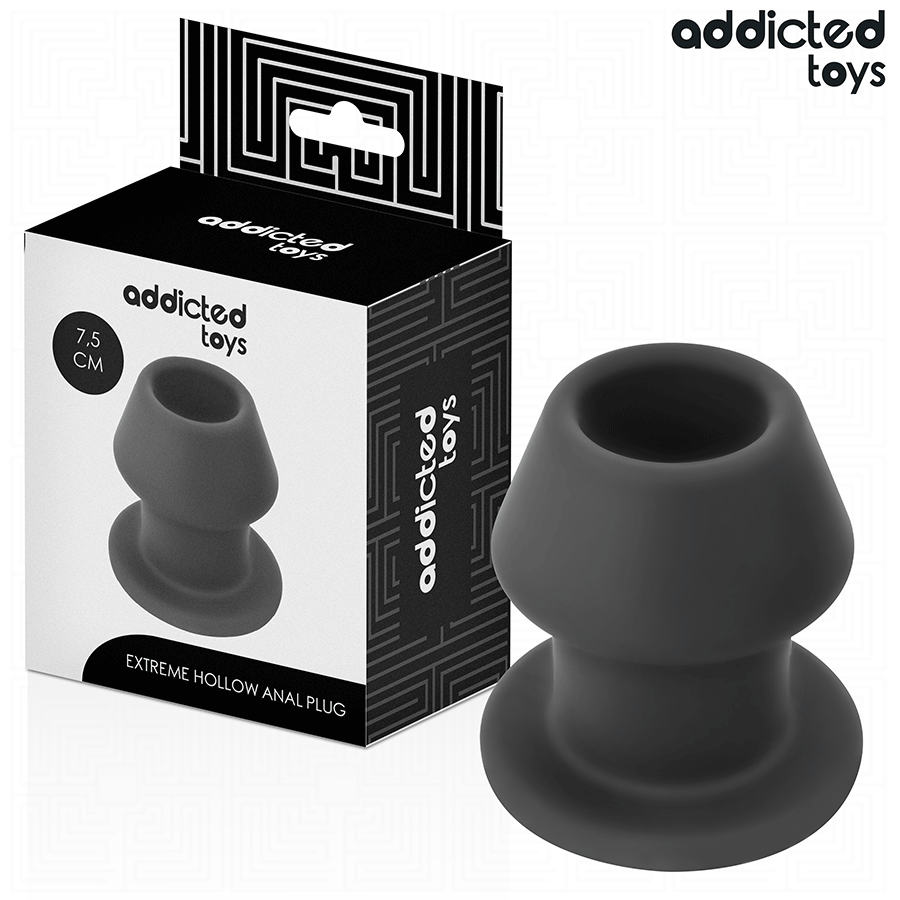 ADDICTED TOYS – EXTREME HOLLOW ANAL PLUG TAGLIA S 7,5 CM