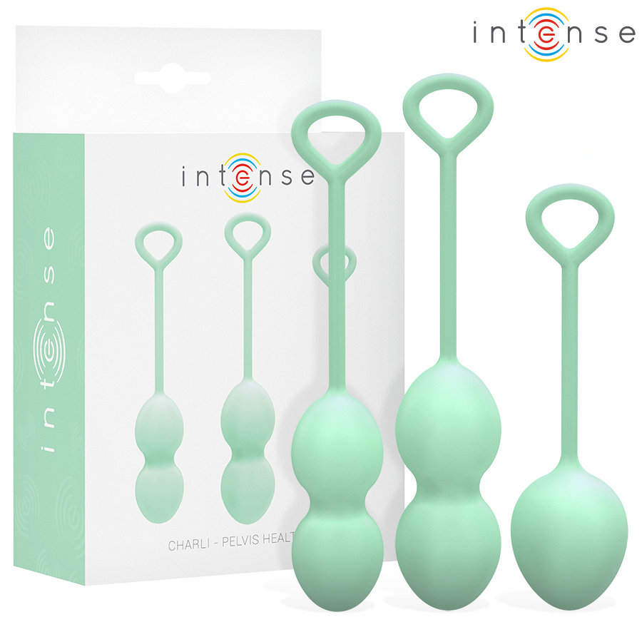 INTENSE – KIT PALLINE KEGEL CHARLI VERDE CHIARO