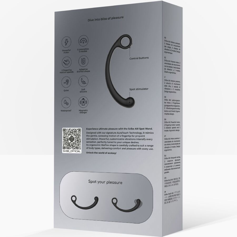 SNAIL VIBE - BACCHETTA PER MASSAGGIO VIBRANTE AXI NERA - immagine 3