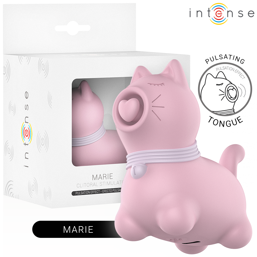 INTENSE – STIMOLATORE DELLA LINGUA CON EFFETTO PULSAZIONE MARIE PINK
