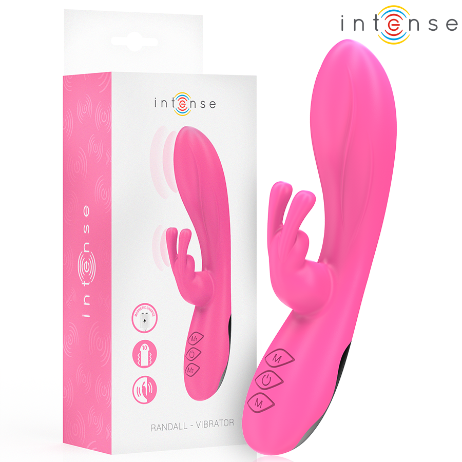 INTENSE – VIBRATORE RANDALL RABBIT 10 VIBRAZIONI ROSA
