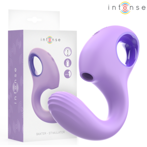 INTENSE - VIBRATORE E STIMOLATORE BAXTER VIOLA