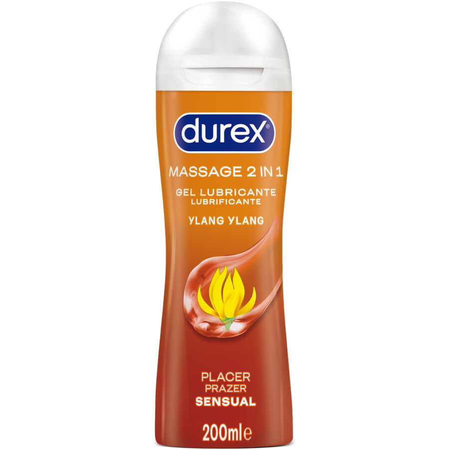 DUREX – GEL LUBRIFICANTE DA MASSAGGIO SENSUALE YLANG YLANG 200 ML DUREX – GEL LUBRIFICANTE DA MASSAGGIO SENSUALE YLANG YLANG 200 ML