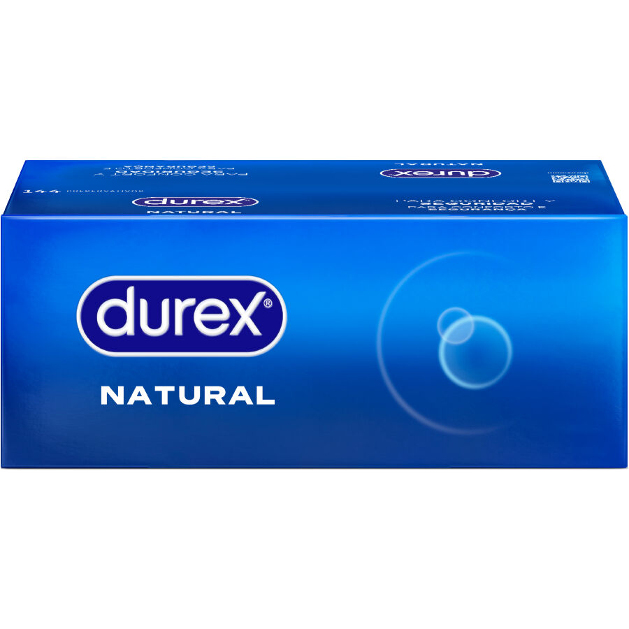 DUREX – PRESERVATIVI NATURALI 144 UNITÀ DUREX – PRESERVATIVI NATURALI 144 UNITÀ