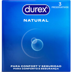 DUREX – PRESERVATIVI NATURALI 3 UNITÀ