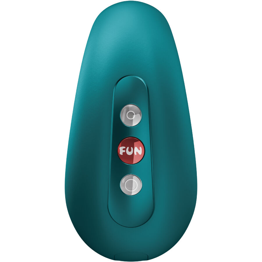 FUN FACTORY - CHERIE DOUBLE AIR PULSE VIBRATORE BOTTIGLIA VERDE - immagine 3