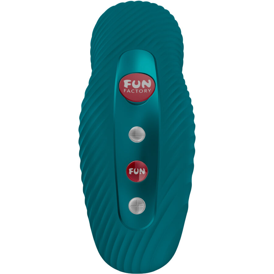 FUN FACTORY - VIBRATORE LAYA III LAY-ON VERDE BOTTIGLIA - immagine 2