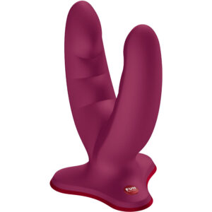 FUN FACTORY – RYDE DOPPIO DILDO ROSSO VINO