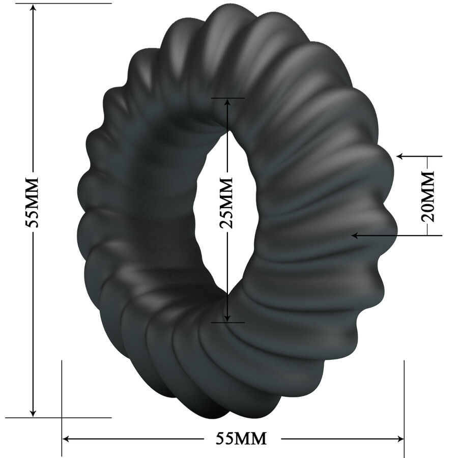 CRAZY BULL - ANELLO IN SILICONE FITZ MODELLO 8 - immagine 5