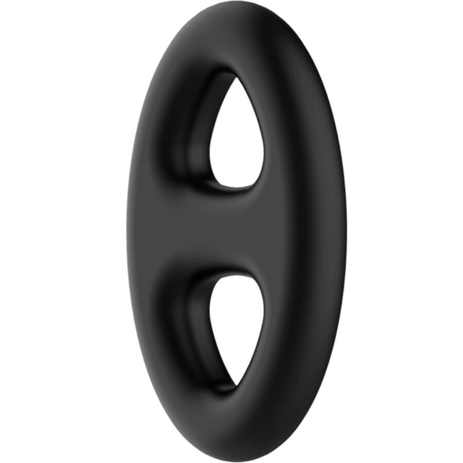 CRAZY BULL - ANELLO DOPPIO OVALE IN SILICONE - immagine 3