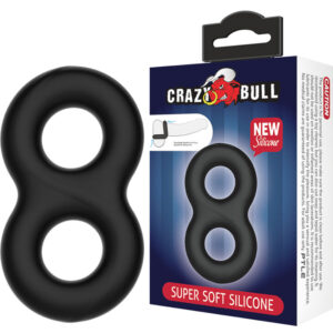 CRAZY BULL – ANELLO IN SILICONE DOPPIO INFINITO