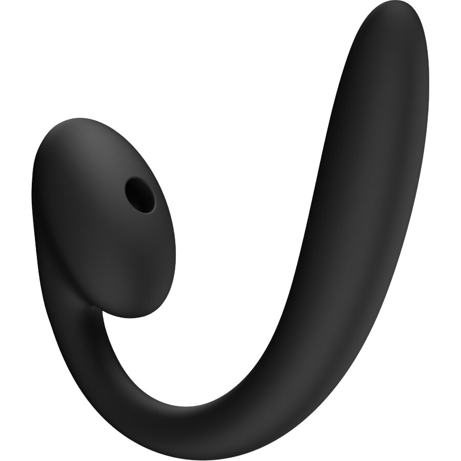 FUN FACTORY - CRESCENDO VIBRATORE A DOPPIO IMPULSO D'ARIA INSERIBILE NERO - immagine 2