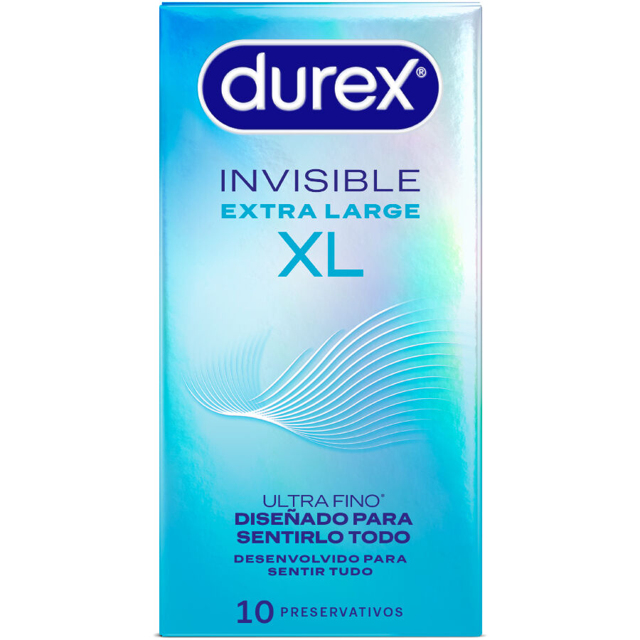 DUREX – PRESERVATIVI INVISIBILI XL 10 UNITÀ