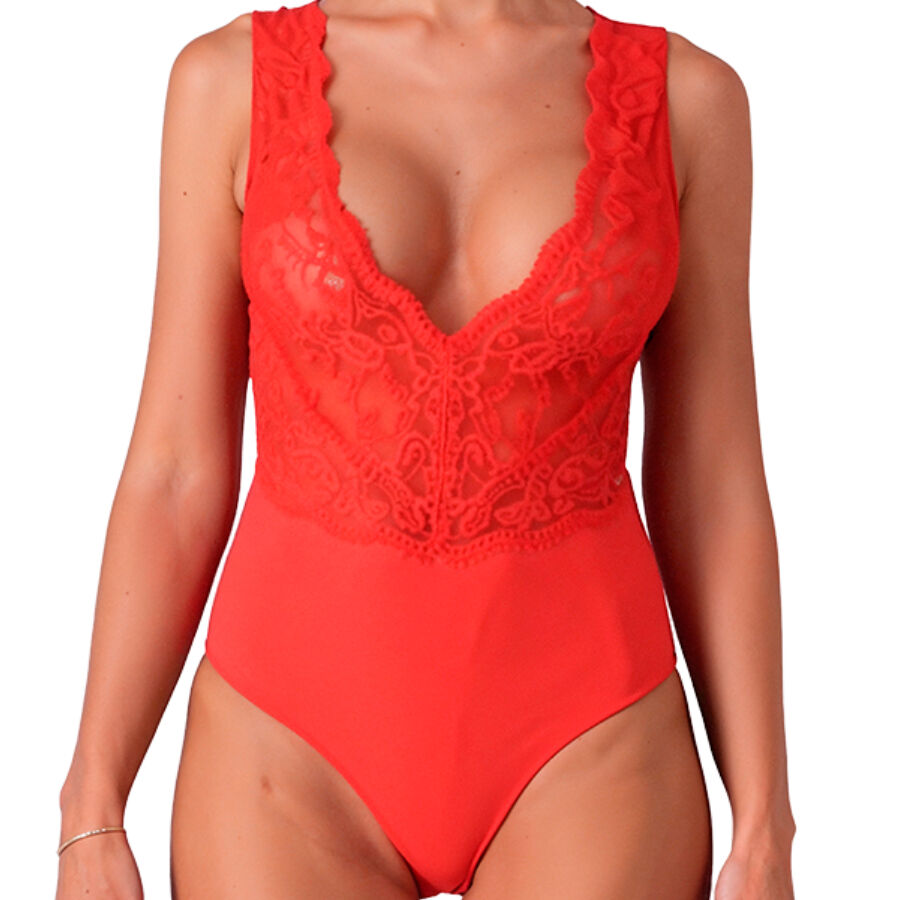 PASSION - EVALIE BODY ROSSO L/XL - immagine 2
