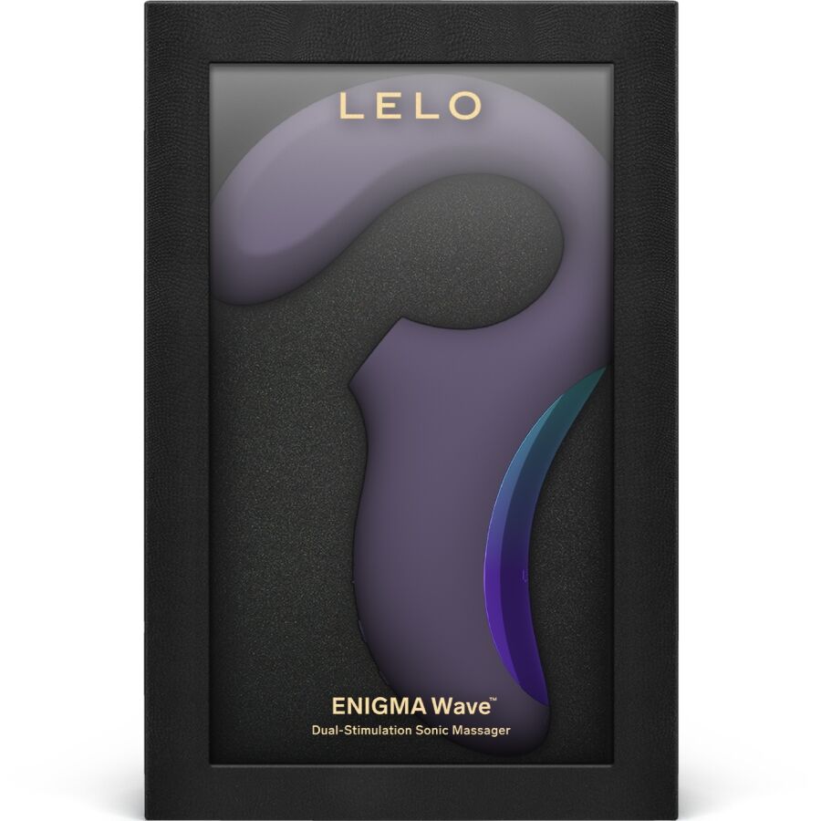 LELO - ENIGMA WAVE MASSAGGIATORE A TRIPLA VIBRAZIONE CYBER PURPLE - immagine 3