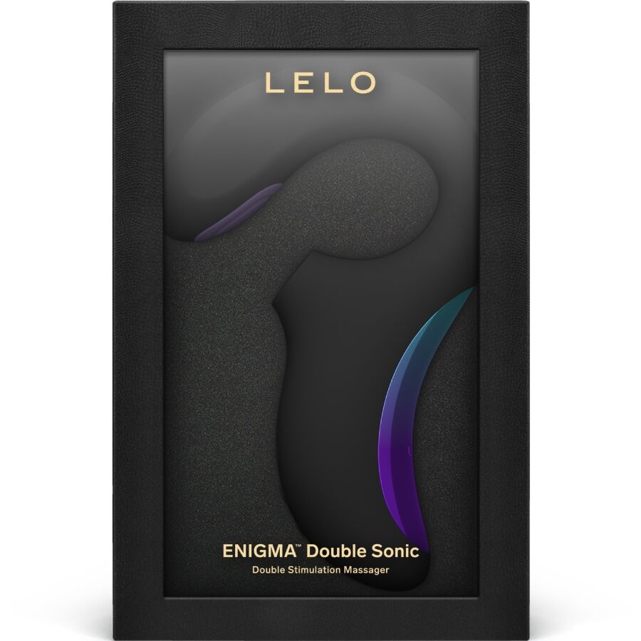 LELO - ENIGMA DOUBLE SONIC VIBRATOR POINT G NERO - immagine 3