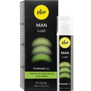 PJUR – MAN LUST PLEASURE GEL STIMOLAZIONE INTENSA E DI LUNGA DURATA 15 ML