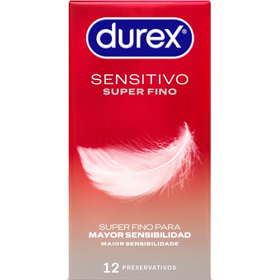 DUREX – SUPER SOTTILI SENSITIVE 12 UNITÀ DUREX – SUPER SOTTILI SENSITIVE 12 UNITÀ