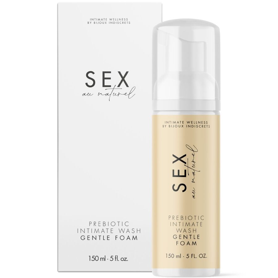 BIJOUX INDISCRETS – SEX AU NATUREL GEL INTIMO PREBIOTICO CON SCHIUMA 150 ML BIJOUX INDISCRETS – SEX AU NATUREL GEL INTIMO PREBIOTICO CON SCHIUMA 150 ML