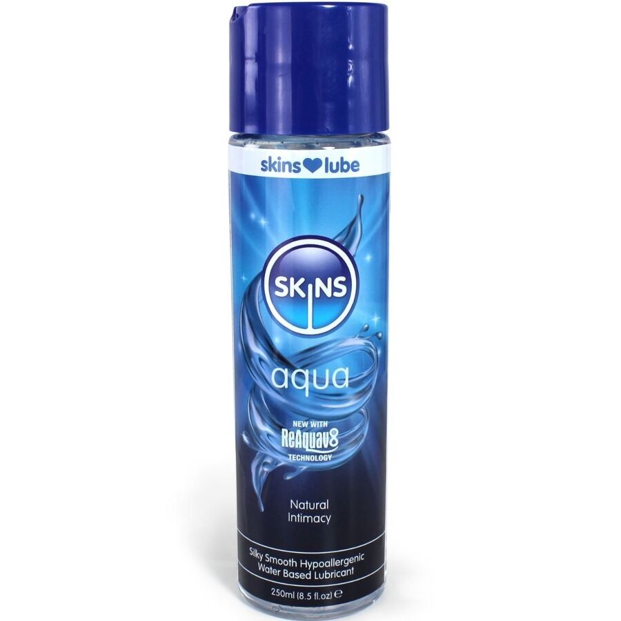 SKINS – AQUA LUBRIFICANTE A BASE D’ACQUA 250 ML SKINS – AQUA LUBRIFICANTE A BASE D’ACQUA 250 ML