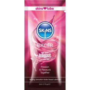 SKINS – EXCITE LUBRICANTE BASE DE AGUA MONODOSIS 5 ML