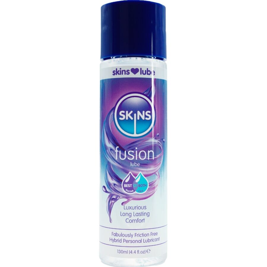 SKINS – FUSION LUBRIFICANTE IBRIDO A BASE DI ACQUA E SILICONE 130 ML