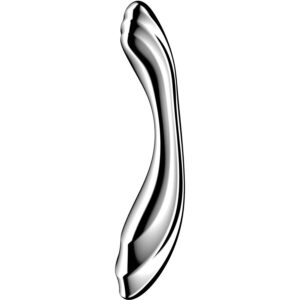 SATISFYER – DILDO A DOPPIA ESTREMITÀ IN ACCIAIO INOX PURE GRAVITY 2