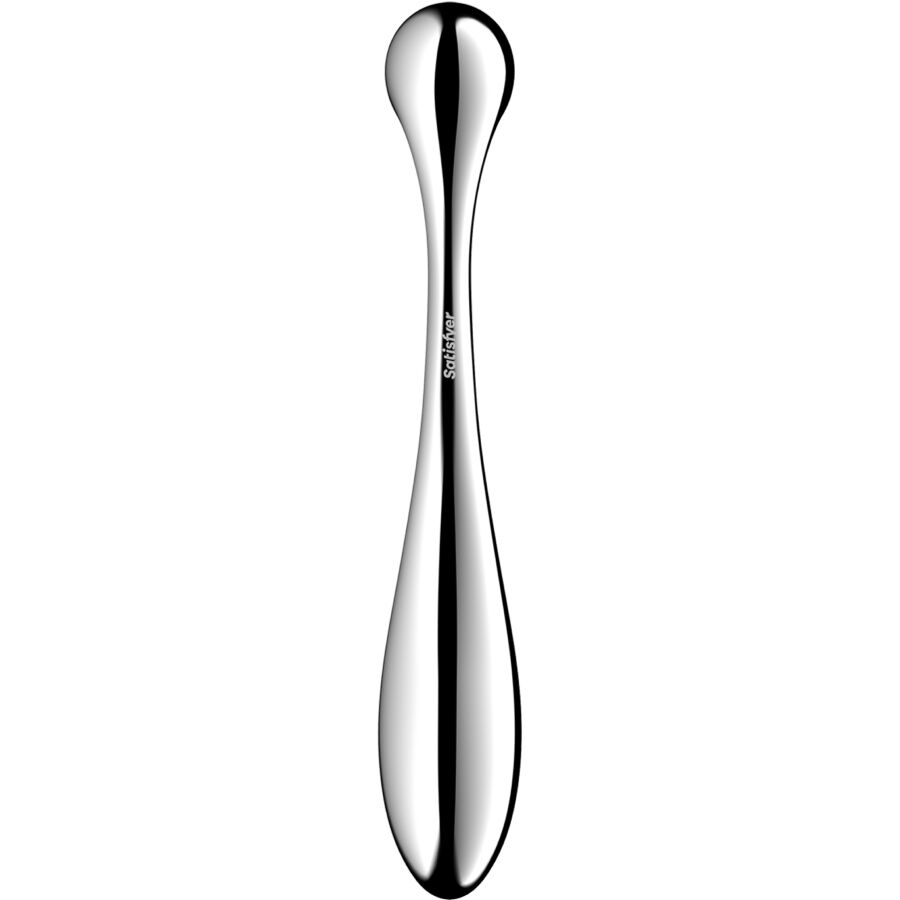 SATISFYER - DILDO A DOPPIA ESTREMITÀ IN ACCIAIO INOX STAR FORCE 4 - immagine 3