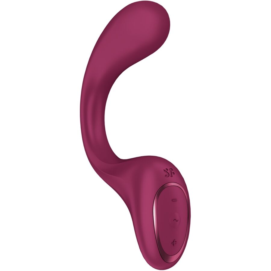 SATISFYER – G PER DEA 2 VIBRATORE CONIGLIO BOTTIGLIA BORDEAUX