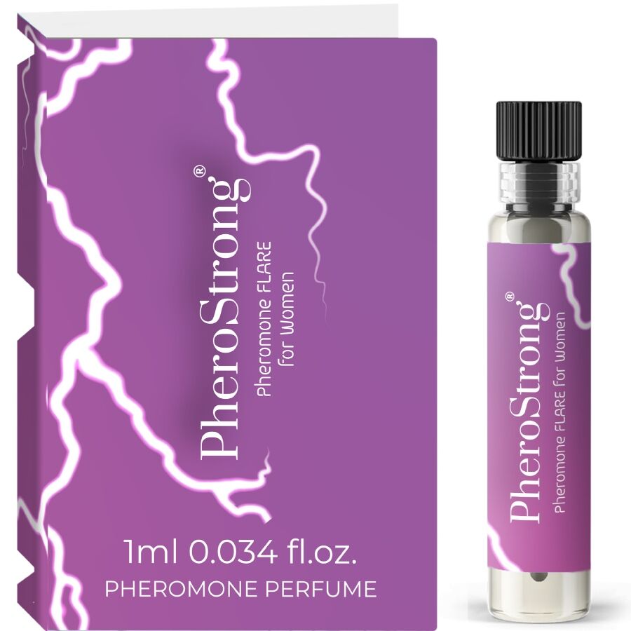 PHEROSTRONG – PROFUMO AI FEROMONI FLARE PER DONNA 1 ML PHEROSTRONG – PROFUMO AI FEROMONI FLARE PER DONNA 1 ML