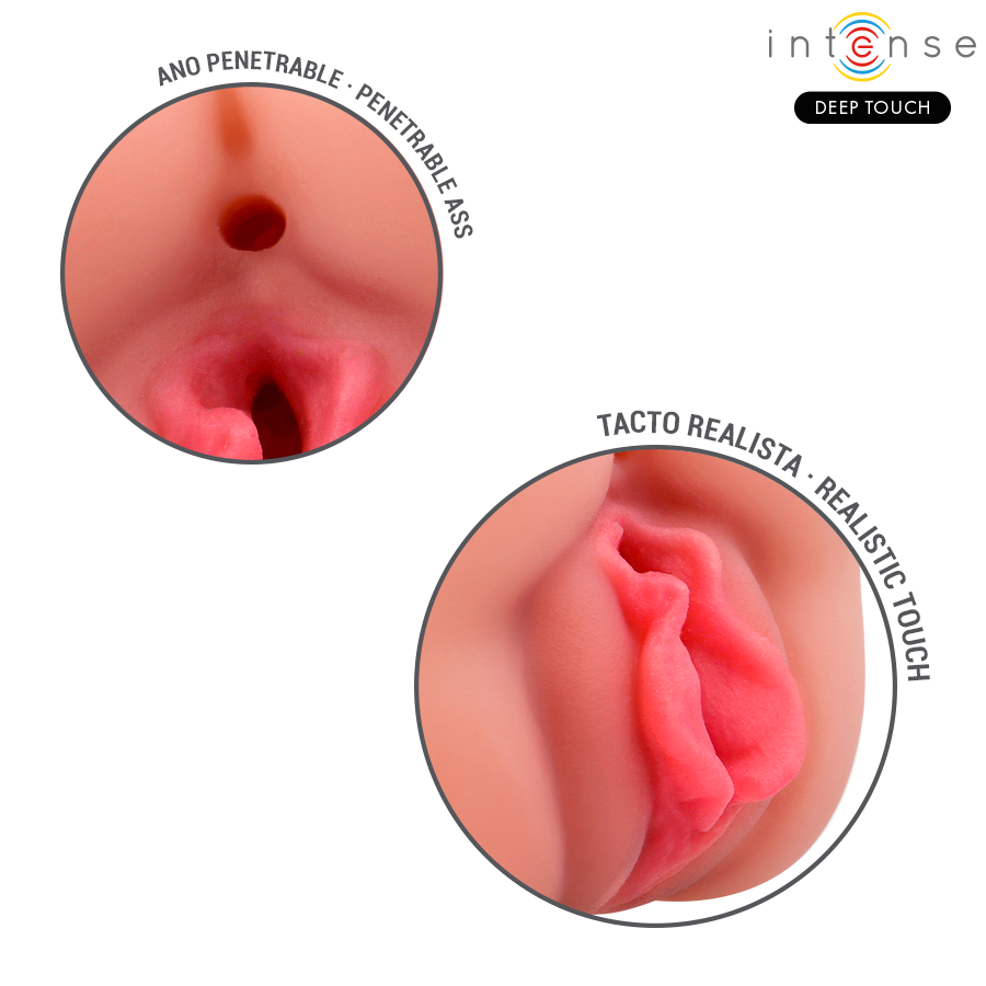 INTENSE DEEP TOUCH - MASTURBATORE RILEY A DOPPIA BOCCA E VAGINA - immagine 5
