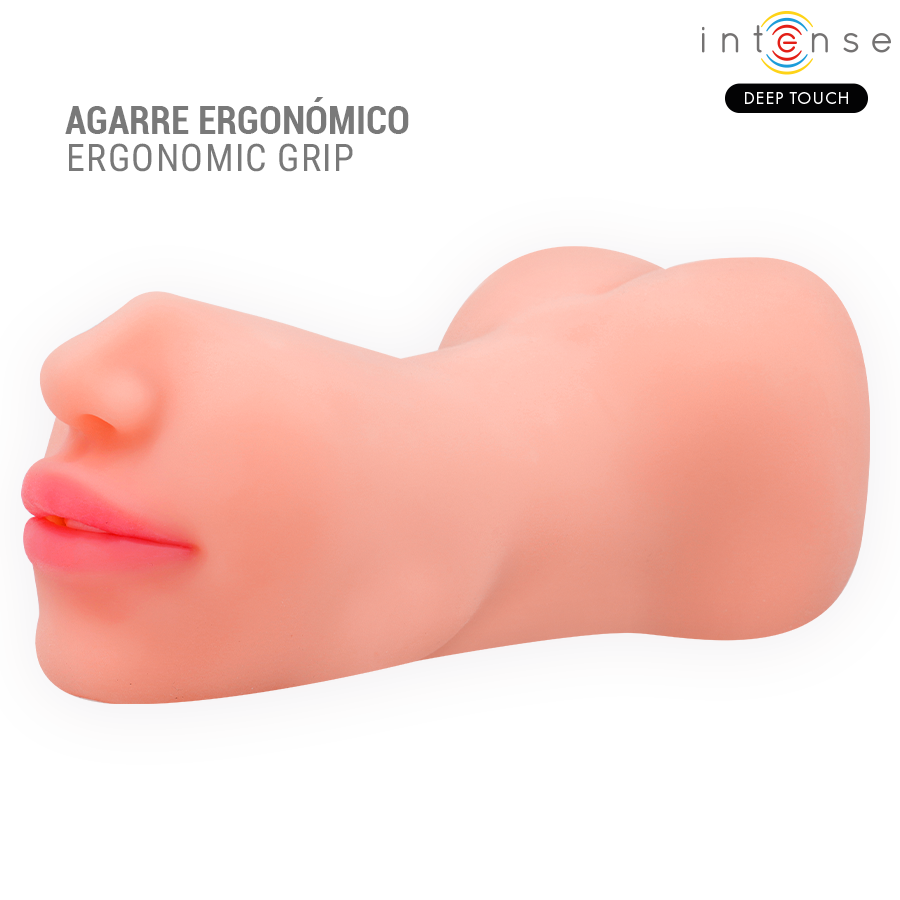 INTENSE DEEP TOUCH - MASTURBATORE RILEY A DOPPIA BOCCA E VAGINA - immagine 8