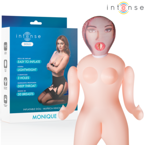 INTENSE DOLLS – MONIQUE BAMBOLA GONFIABILE CON TRE ORIFIZI