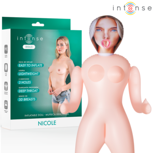 INTENSE DOLLS – NICOLE BAMBOLA GONFIABILE CON TRE ORIFIZI
