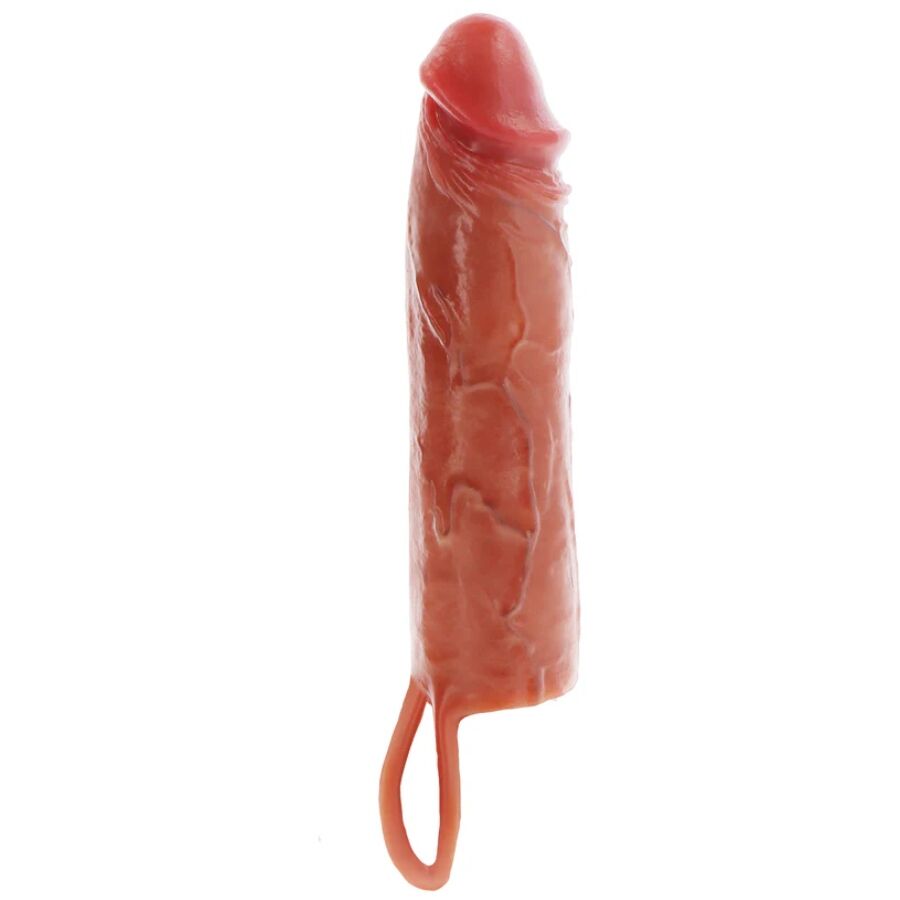 GET REAL – HYDRATED SKIN GUAINA PER PENE IN SILICONE CARAMELLO 20 CM
