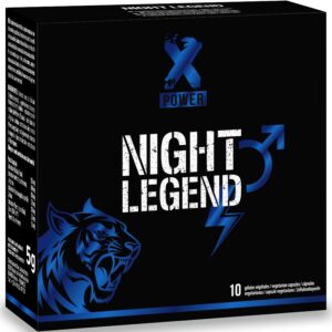XPOWER – NIGHT LEGEND STIMOLANTE AD AZIONE RAPIDA PER EREZIONE E PRESTAZIONI 10 CAPSULE