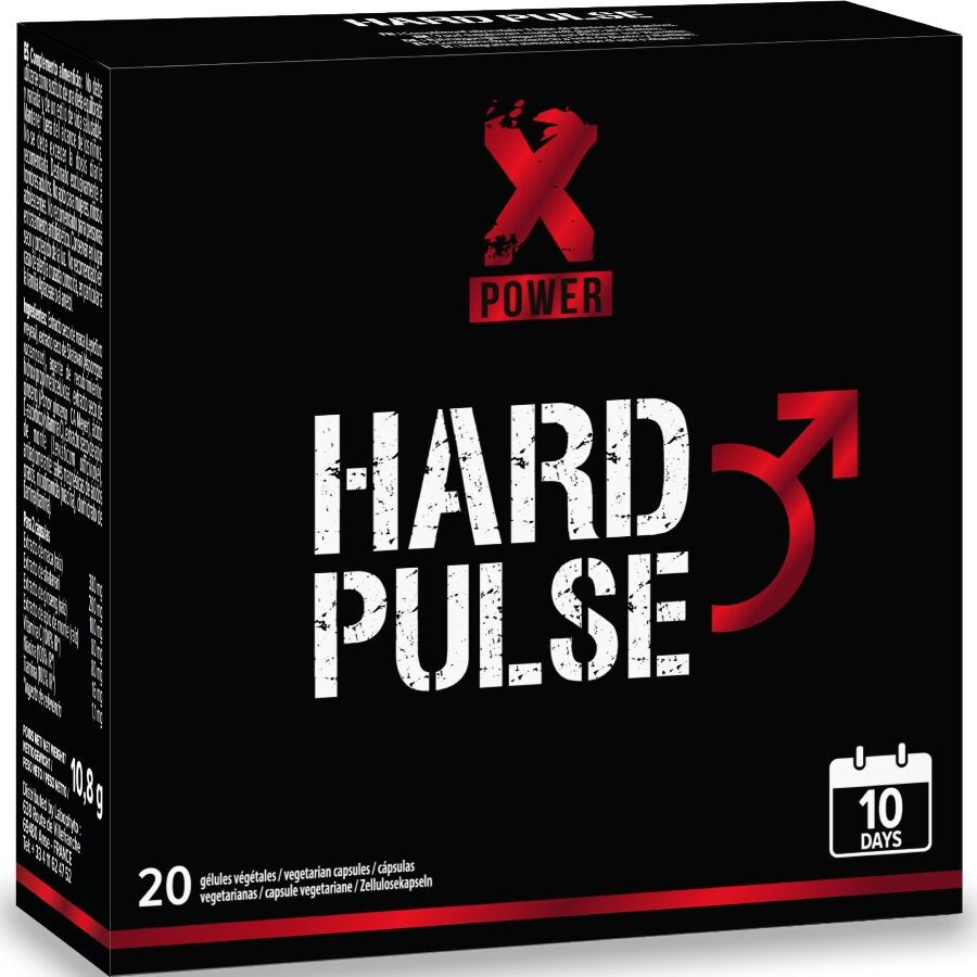 XPOWER – TRATTAMENTO HARD PULSE EXPRESS 10 GIORNI DI EREZIONE E RESISTENZA 20 CAPSULE
