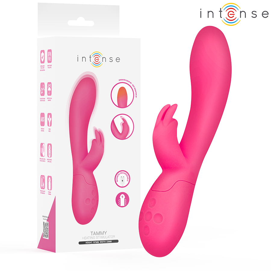INTENSE – STIMOLATORE TAMMY RABBIT CON CALORE