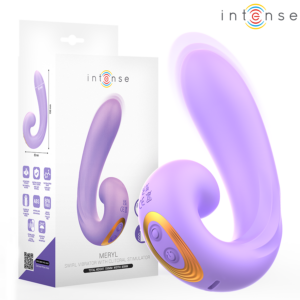 INTENSE – STIMOLATORE CLITORIDEO A DOPPIA VIBRAZIONE MERYL