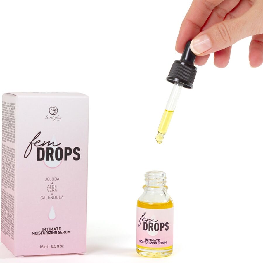 SECRETPLAY - FEM DROPS SIERO IDRATANTE INTIMO 15 ML - immagine 3