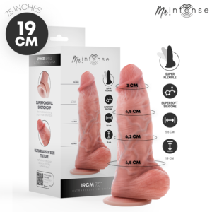 MR INTENSE – PICCOLO SPENCER DILDO IN SILICONE 19 CM -Ø- 4,5 CM
