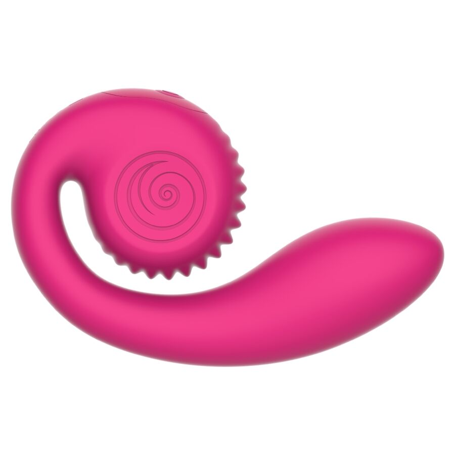 SNAIL VIBE – VIBRATORE ROSA GIZI LITE DOPPIO PUNTO G E CLITORIDEO