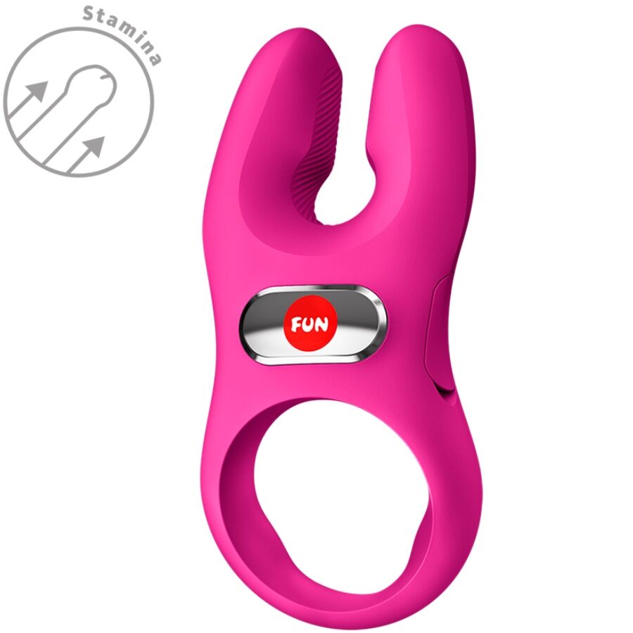 FUN FACTORY - ANELLO VIBRANTE PER IL PENE NOS PRO MAGENTA - immagine 6