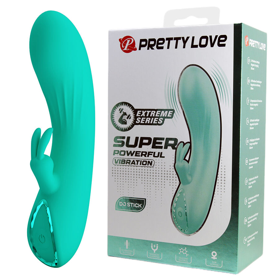 PRETTY LOVE – DJ STICK VIBRATORE PUNTO G TURCHESE