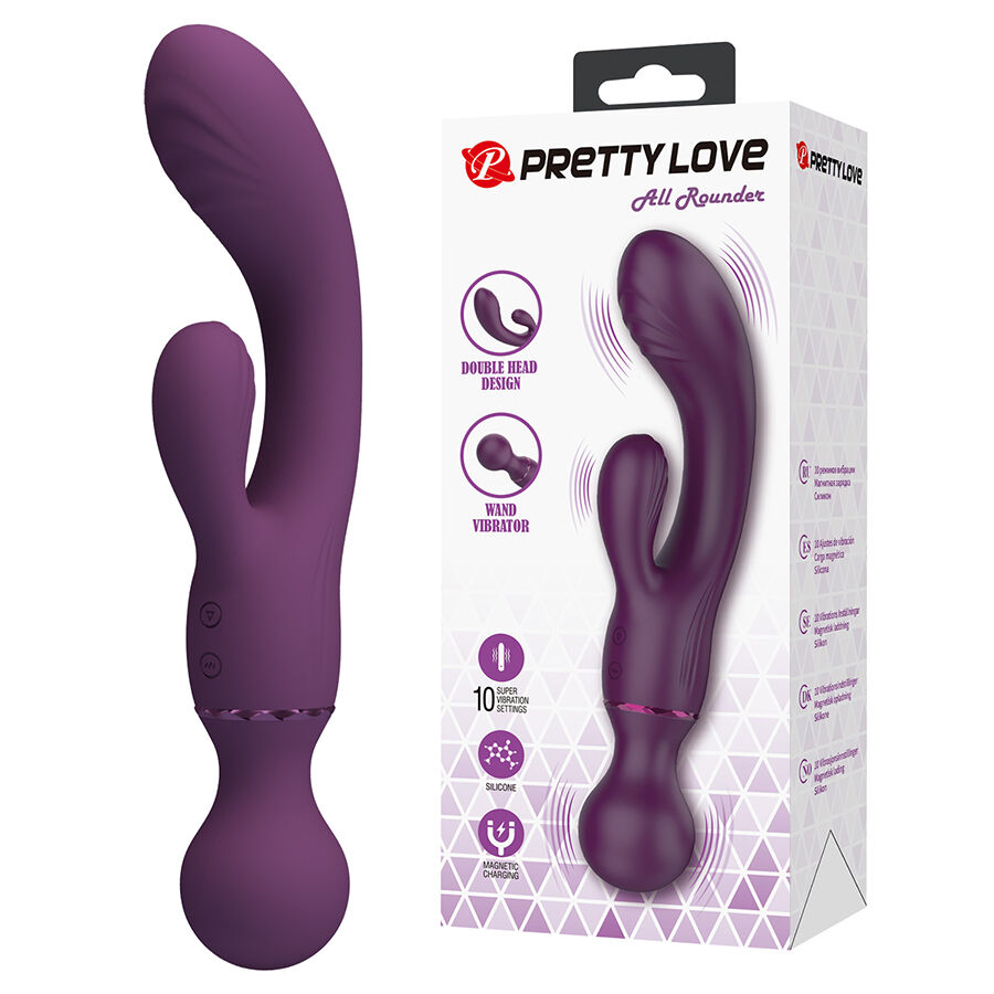 PRETTY LOVE – VIBRATORE PUNTO G VIOLA TUTTOFARE
